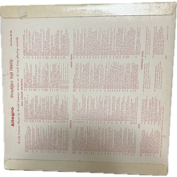 Allegro Easy to Remember Vinyl Record - Picture 2 of 2